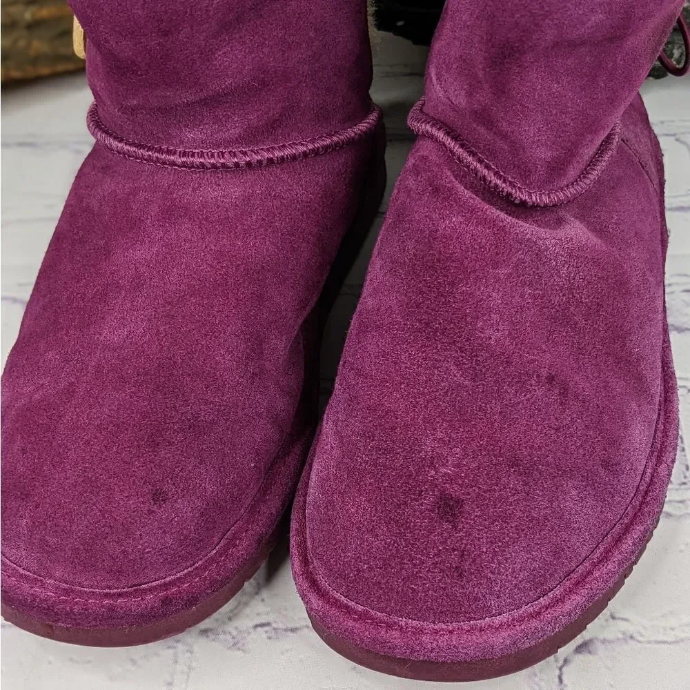 Bearpaw Abigail Boots - Plum Deep Purple